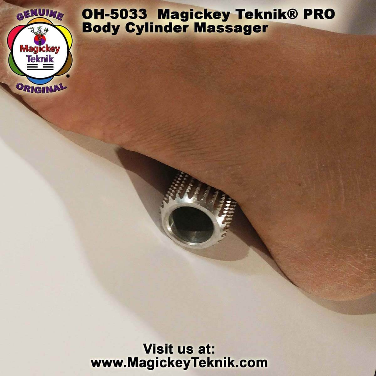 OH-5033 Magickey Teknik® Foot & Hands Cylinder Massager
