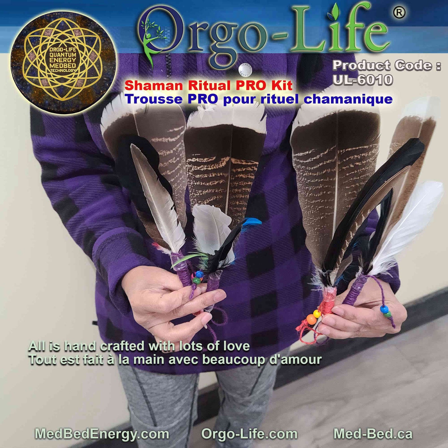 UL-6010 – Shaman Smudging Kit Orgo-Life®