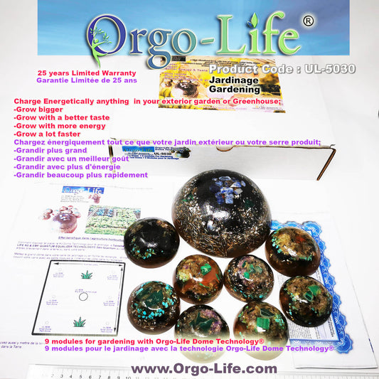 UL-5030  Kit de Jardinage Dome Technology Orgo-Life 9 Modules