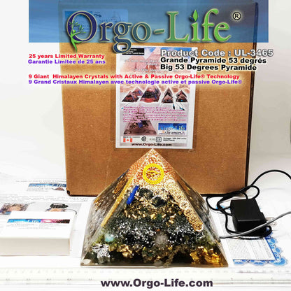 UL-3465 Large Himalayan Crystal Pyramid