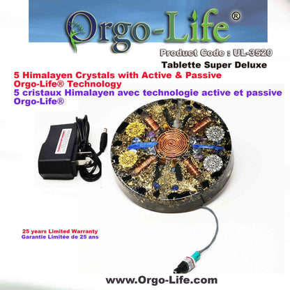UL-3520 Orgo-Life® Quantum Technology Himalayan Crystal Energy Plate