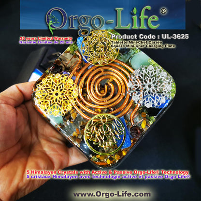 UL-3625 Orgo-Life®  – Himalayan Crystal Plate: Orgo-Life Technology, Portable Travel Size