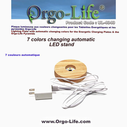 UL-4040 Orgo-life® Light plate (LED, auto multicolour, changing)