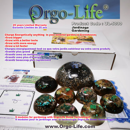 UL-5030  Kit de Jardinage Dome Technology Orgo-Life 9 Modules