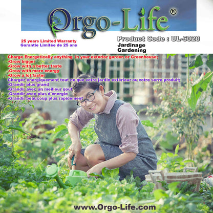 UL-5020 Orgo-Life® Soil Feeder Kit: Dome Push Technology for Gardening (7-Piece)