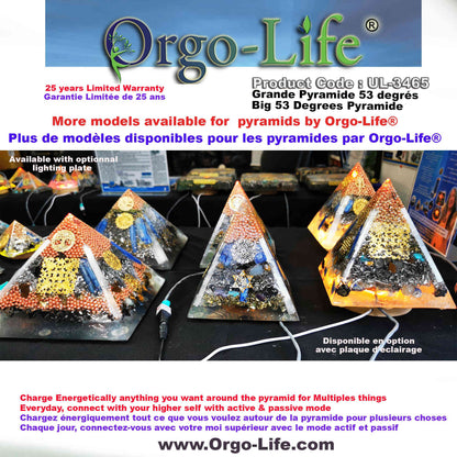 UL-3465 Large Himalayan Crystal Pyramid