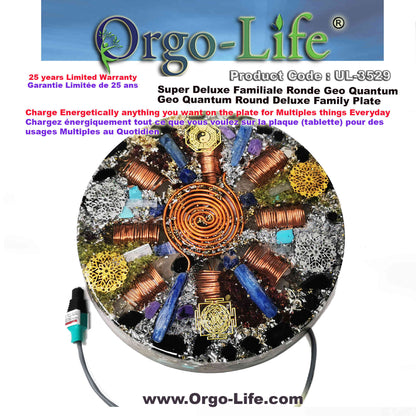 UL-3529 Orgo-Life Himalayan Crystal Family Tablet: 5G & EMF Quantum Equalizer