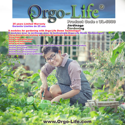 UL-5030  Kit de Jardinage Dome Technology Orgo-Life 9 Modules