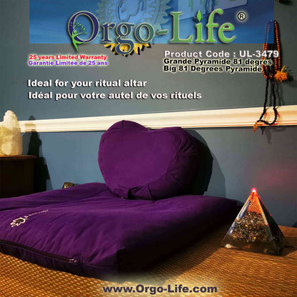 UL-3479 XXL Orgo-Life® Pyramid Himalayan Crystals – Active & Passive Technology