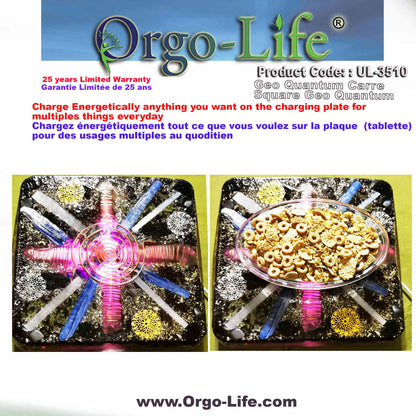 UL-3510 Orgo-Life® Himalayan Crystal Geo-Quantum Tablet