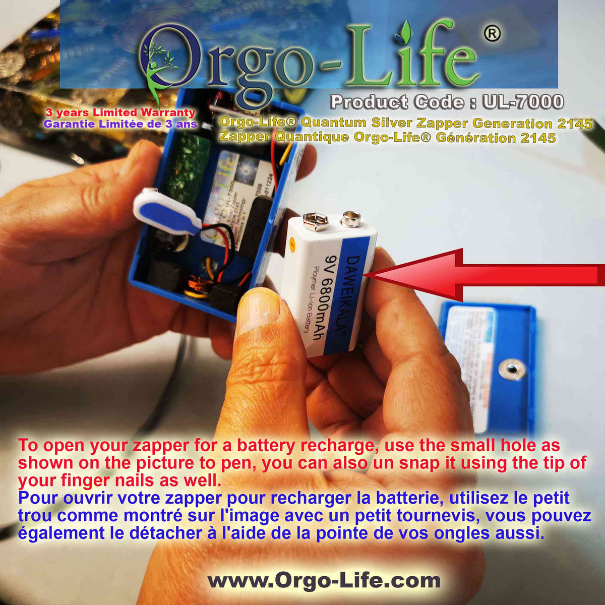 UL-7000 / UL-7002 Quantum Energy Zapper – Biofrequential Wellness