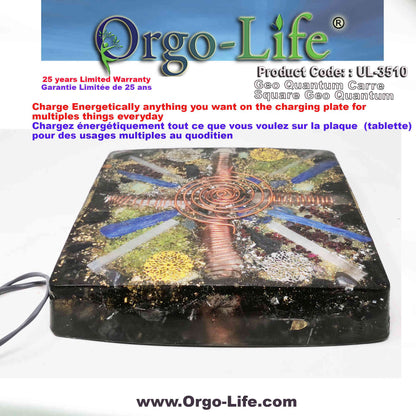 UL-3510 Orgo-Life® Himalayan Crystal Geo-Quantum Tablet