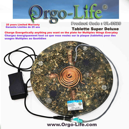 UL-3520 Orgo-Life® Quantum Technology Himalayan Crystal Energy Plate