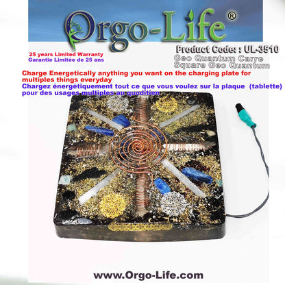 UL-3510 Orgo-Life® Himalayan Crystal Geo-Quantum Tablet