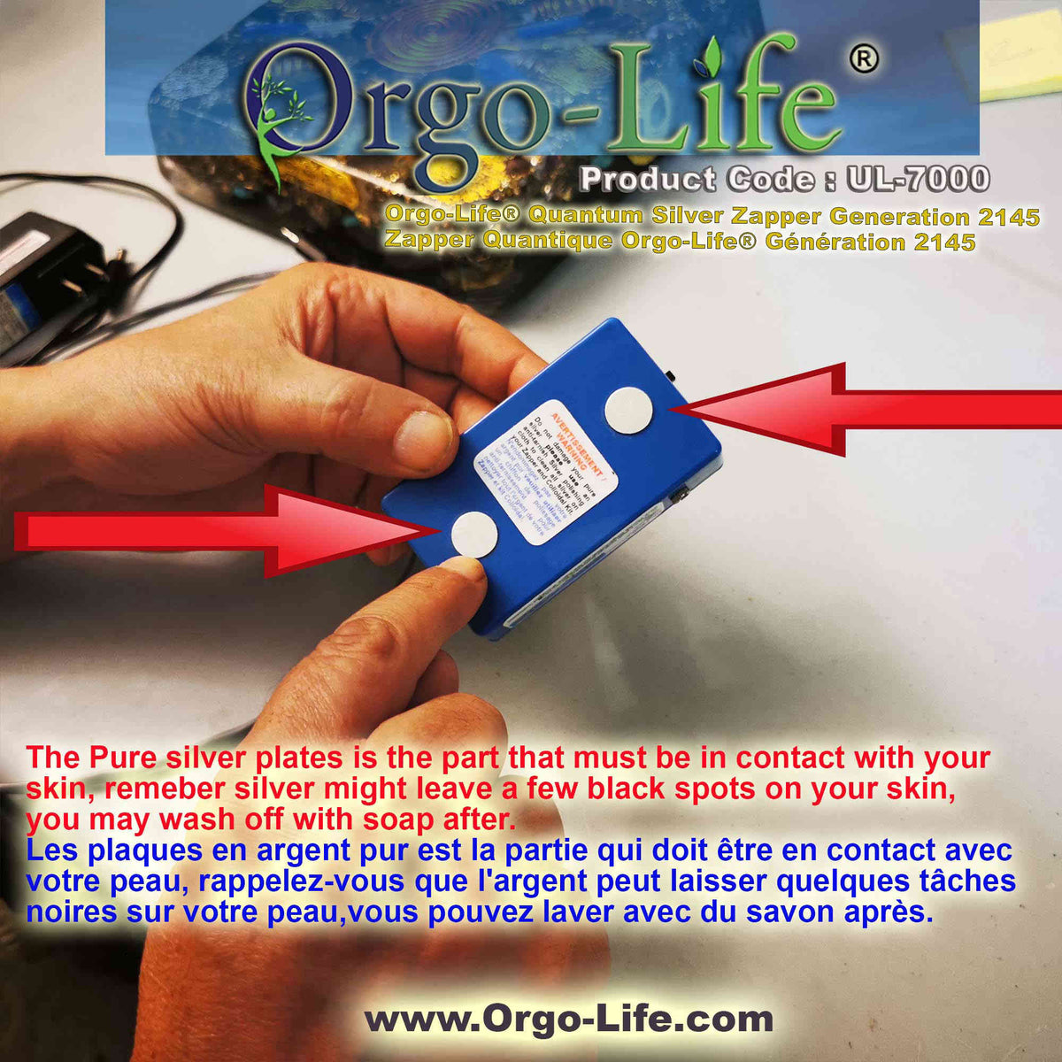 UL-7000 / UL-7002 Quantum Energy Zapper – Biofrequential Wellness