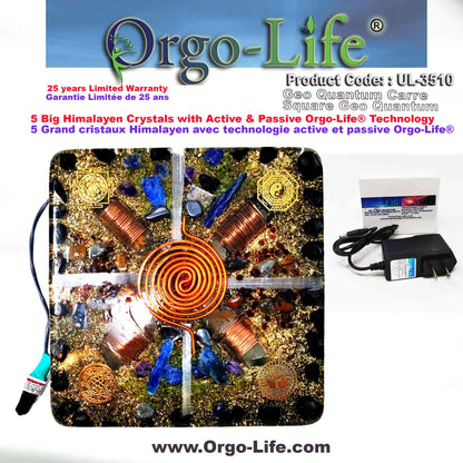 UL-3510 Orgo-Life® Himalayan Crystal Geo-Quantum Tablet