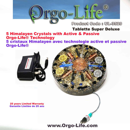 UL-3520 Orgo-Life® Quantum Technology Himalayan Crystal Energy Plate