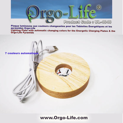UL-4040 Orgo-life® Light plate (LED, auto multicolour, changing)