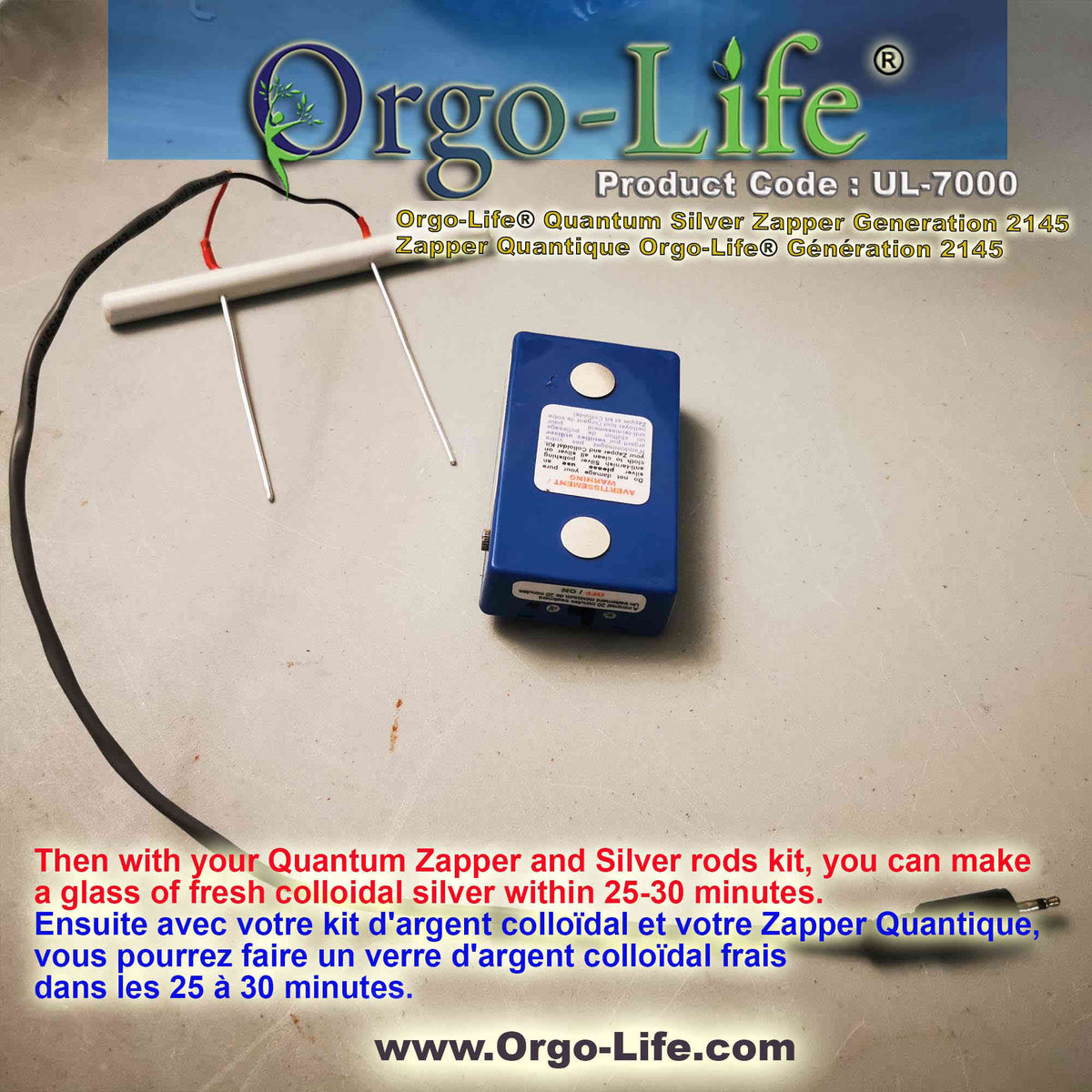 UL-7000 / UL-7002 Quantum Energy Zapper – Biofrequential Wellness