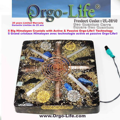 UL-3510 Orgo-Life® Himalayan Crystal Geo-Quantum Tablet