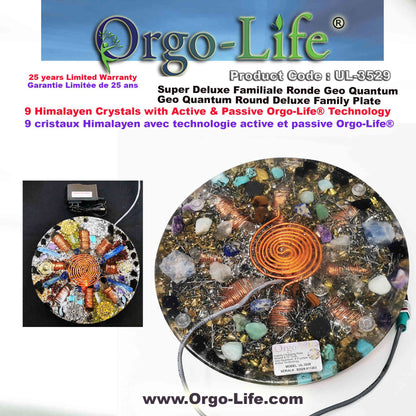 UL-3529 Orgo-Life Himalayan Crystal Family Tablet: 5G & EMF Quantum Equalizer