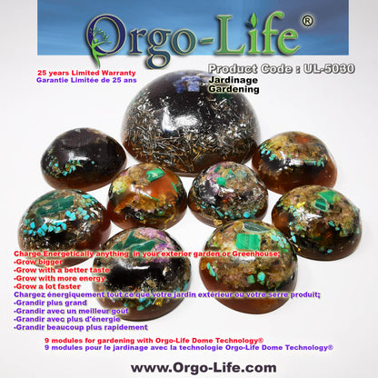 UL-5030  Kit de Jardinage Dome Technology Orgo-Life 9 Modules