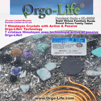 UL-3525 Orgo-Life® 5G  Himalayan Crystal Family Tablet