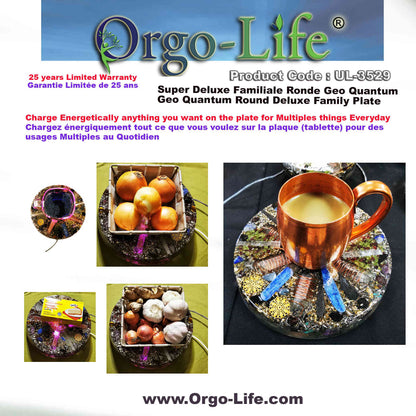 UL-3529 Orgo-Life Himalayan Crystal Family Tablet: 5G & EMF Quantum Equalizer