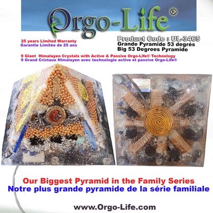 UL-3465 Large Himalayan Crystal Pyramid