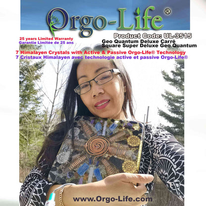 UL-3515 Himalayan Crystal Geo-Quantum Orgo-Life® Table