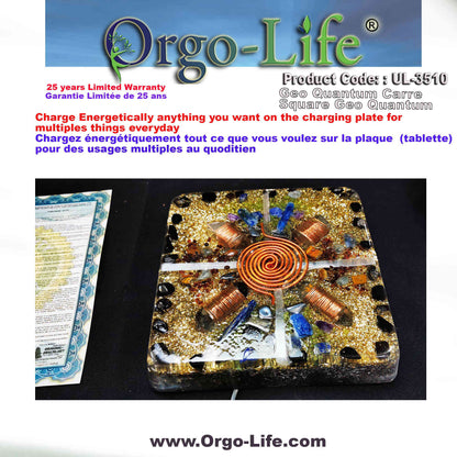 UL-3510 Orgo-Life® Himalayan Crystal Geo-Quantum Tablet