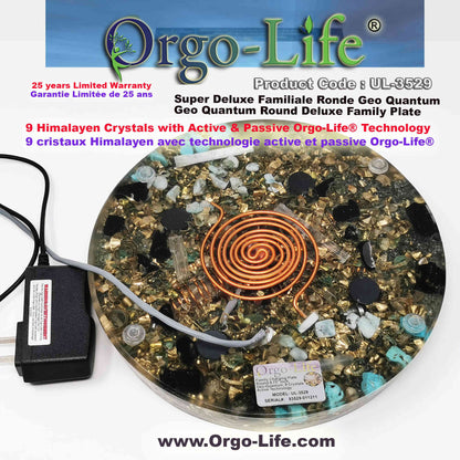 UL-3529 Orgo-Life Himalayan Crystal Family Tablet: 5G & EMF Quantum Equalizer