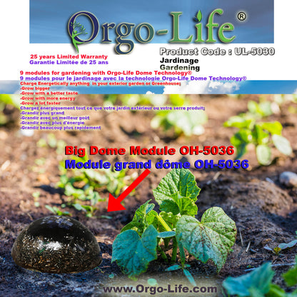 UL-5030  Kit de Jardinage Dome Technology Orgo-Life 9 Modules