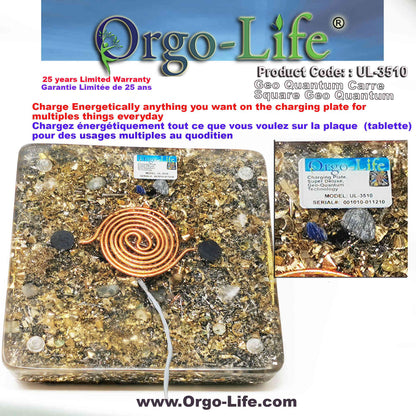 UL-3510 Orgo-Life® Himalayan Crystal Geo-Quantum Tablet