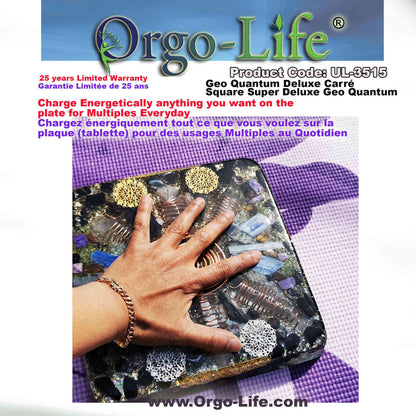 UL-3515 Himalayan Crystal Geo-Quantum Orgo-Life® Table