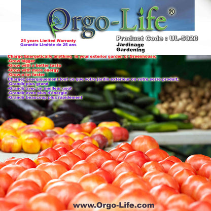 UL-5020 Orgo-Life® Soil Feeder Kit: Dome Push Technology for Gardening (7-Piece)
