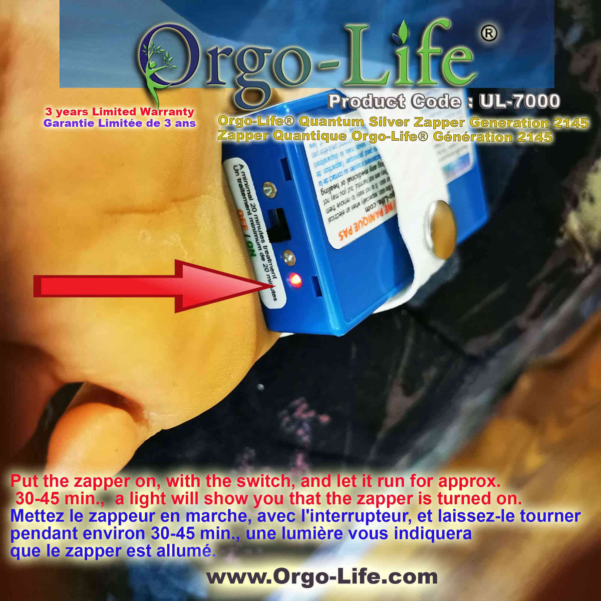 UL-7000 / UL-7002 Quantum Energy Zapper – Biofrequential Wellness