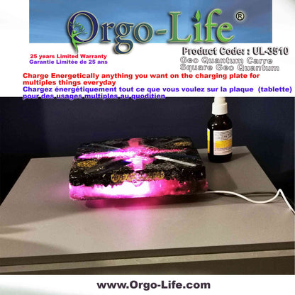 UL-3510 Orgo-Life® Himalayan Crystal Geo-Quantum Tablet