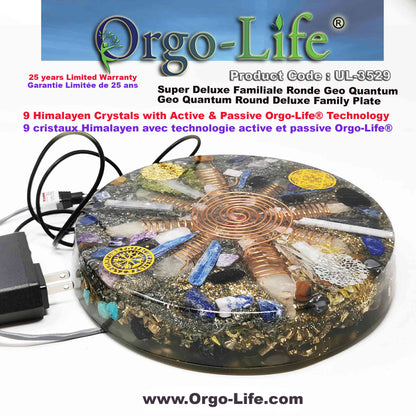 UL-3529 Orgo-Life Himalayan Crystal Family Tablet: 5G & EMF Quantum Equalizer