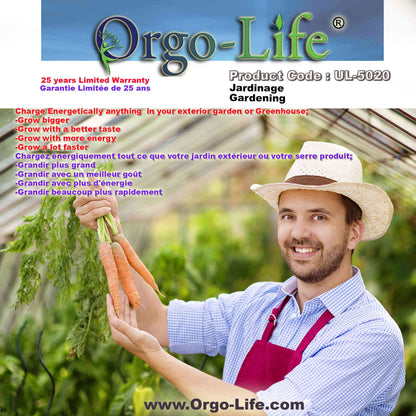 UL-5020 Orgo-Life® Soil Feeder Kit: Dome Push Technology for Gardening (7-Piece)