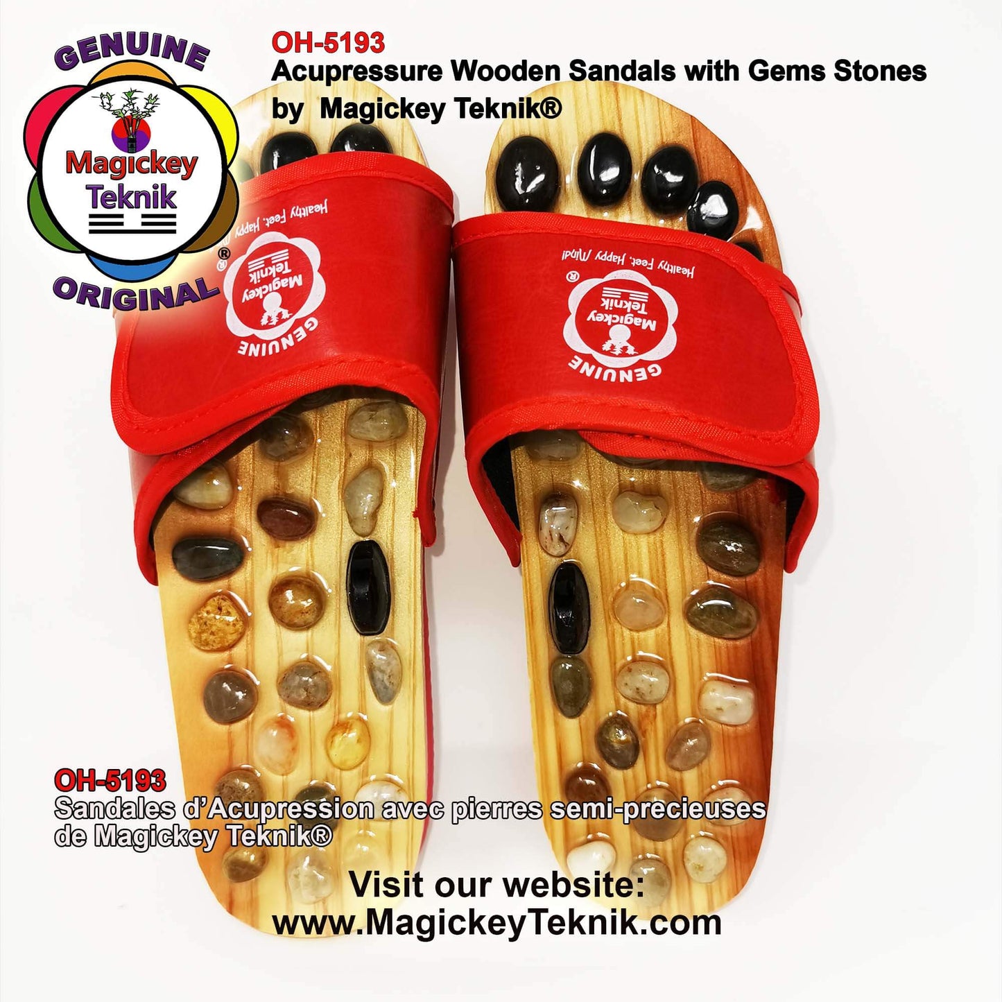 OH-5193 – Magickey Teknik® Acupressure Sandals