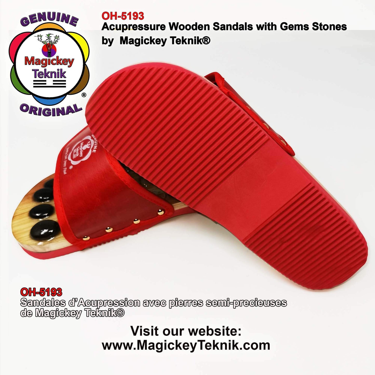 OH-5193 – Magickey Teknik® Acupressure Sandals