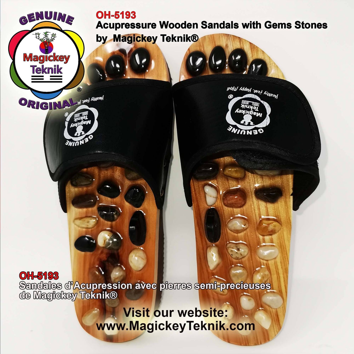 OH-5193 – Magickey Teknik® Acupressure Sandals