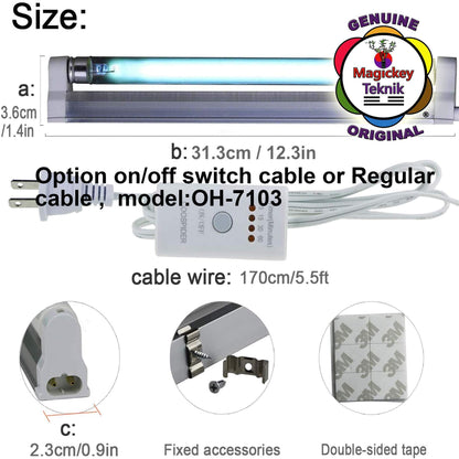 OH-7100 – Lampe germicide UVC MAGICKEY TEKNIK® (Quartz)