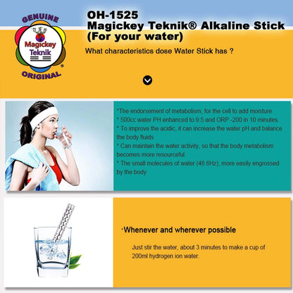 OH-1525 MAGICKEY TEKNIK® ALKALINE / HYDROGEN & IONIZED WATER STICK