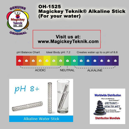 OH-1525 MAGICKEY TEKNIK® ALKALINE / HYDROGEN & IONIZED WATER STICK
