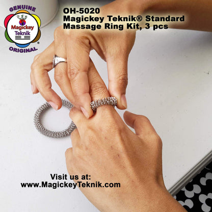 OH-5020 Magickey Teknik® Massage Ring Set (3 pcs)