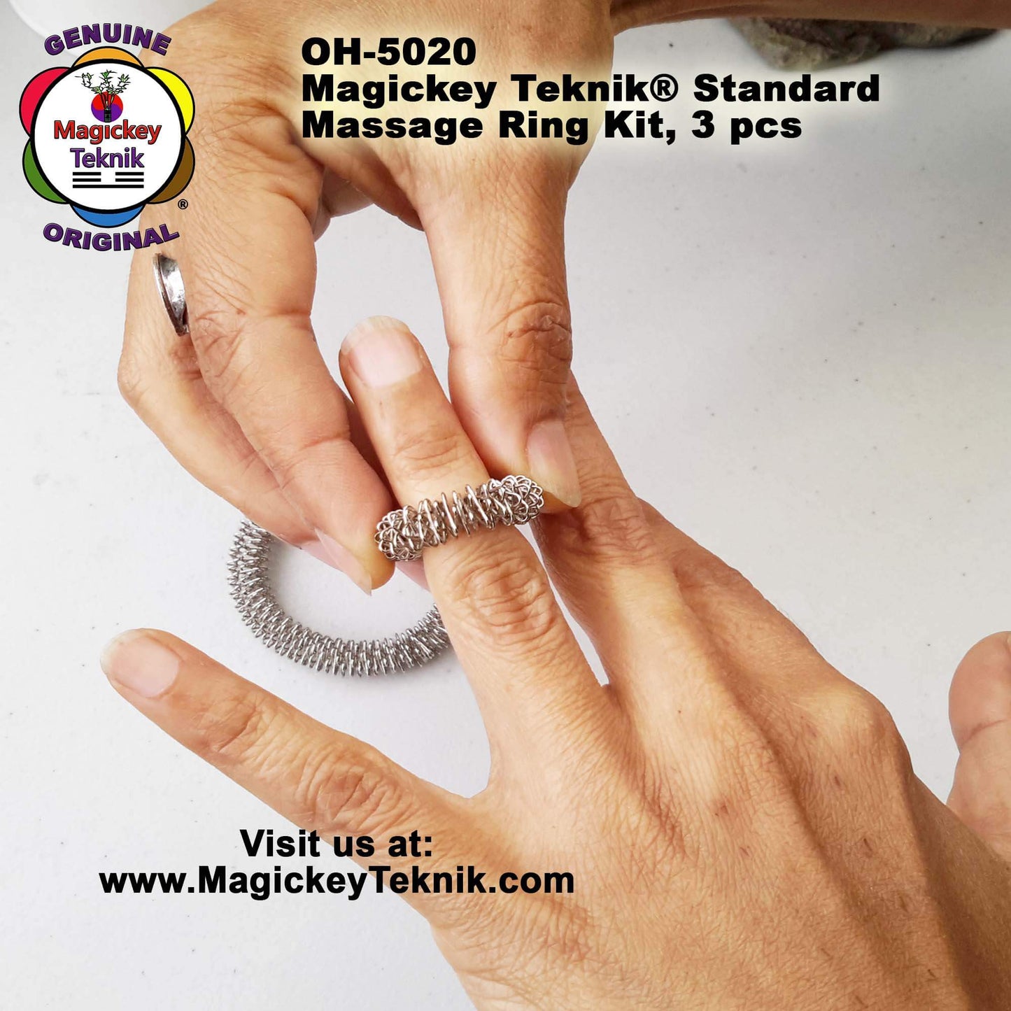 OH-5020 Magickey Teknik® Massage Ring Set (3 pcs)