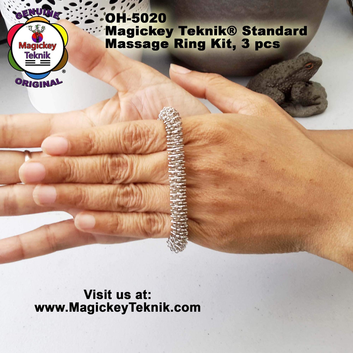 OH-5020 Magickey Teknik® Massage Ring Set (3 pcs)