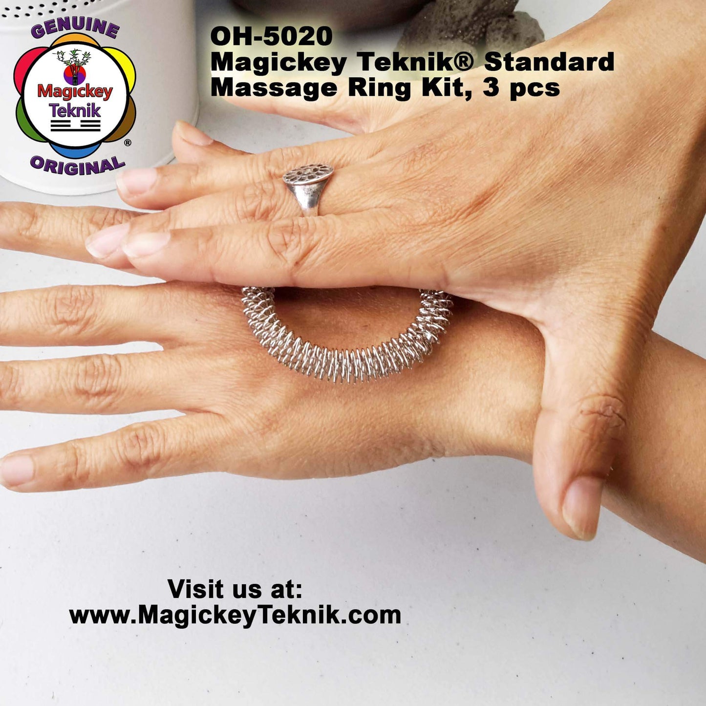 OH-5020 Magickey Teknik® Massage Ring Set (3 pcs)